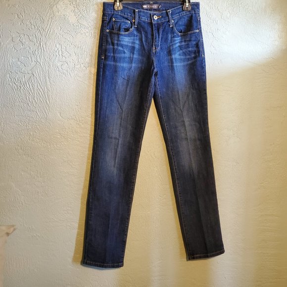 LEVIS 505 STRAIGHT LEG JEANS SIZE 4 - Picture 1 of 2